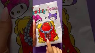 Sanrio jewellery#sanrio #blindbag #artandcraft #craft #diy #papercraft #kuromi #mymelody
