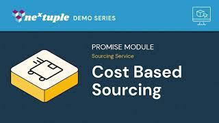 Demo - Cost Based Sourcing