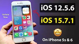 Update iOS 12.5.6 to iOS 15.7.1 - Install iOS 15.7.1 Update on iPhone 6, 5s, 6+