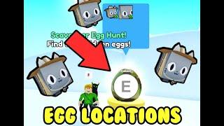 Roblox SCAVENGER EGG LOCATIONS PET SIMULATOR X!