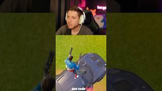 Bro can’t even see over the steering wheel  #fortnite #fortniteclips #EpicPartner #kargeaux