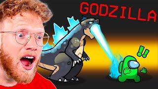 BECKBROS React To GODZILLA in AMONG US