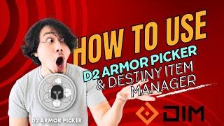 How to use "D2 Armor Picker & DIM" to make the best builds and enhance your gameplay!