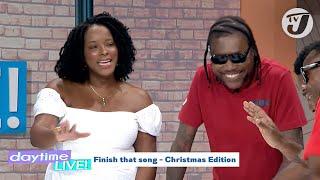 Finish This Song - Christmas Edition with Vybz Kartel | TVJ Daytime Live