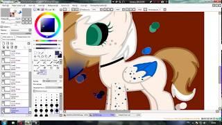 ◄│Обработка пони в Paint Tool SAI│►▓Заготовка▓