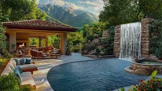 Luxury House By The Mountain with Forest Ambience - Nature Sounds for Relaxing, Healing