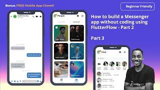 How to build a Messenger app without coding using FlutterFlow - Part 3