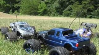 nitro traxxas revo 3.3 rc Monster trucks