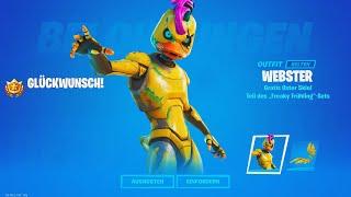 GRATIS Webster SKIN bekommen! (Fortnite Freaky Frühling Cup Deutsch: Kostenloser Oster Turnier Skin]