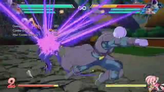 Hit 53% Midscreen Meter positive combo - DBFZ