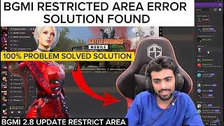 100% Solution Fix  BGMI Error Code: Restrict Area Update 3.1  No Bypass Update Bluestacks & Msi 