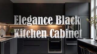 Black Kitchen Cabinets Ideas | Modern & Stylish Kitchen Designs