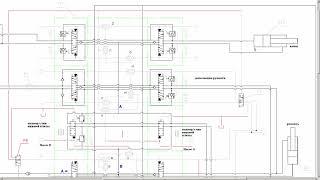 Гидравлическая схема экскаватора Твекс ЕТ-16
