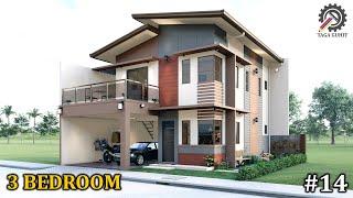 HOUSE DESIGN IDEA | (70sqm) minimalist house design