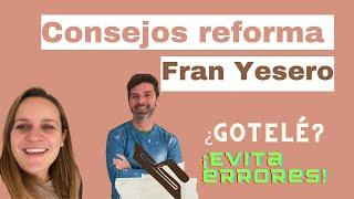  Consejos de Fran yesero para reformas! ️Alisar Gotelé, evitar errores