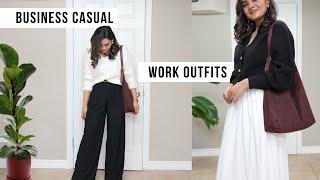 5 Easy but Unique Winter Outfits | Office / Workwear Lookbook 2024