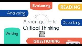 A short guide to critical thinking