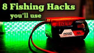 8 Fishing Hacks You'll use  (Very cool )