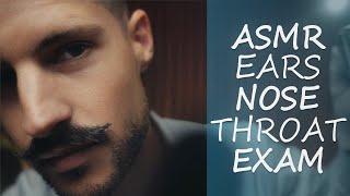 ASMR Doctor ENT Exam (Ears Nose Throat)