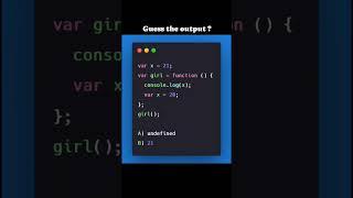 #webdevelopmentforbeginners Can You Guess the Output? Test Your JavaScript Skills! 