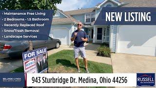 NEW LISTING  - 943 Sturbridge Dr. Medina, Ohio 44256