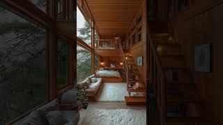 Cozy Loft Cabin with Stunning Forest Views  | Ultimate Nature Escape#naturelovers #ytstudio