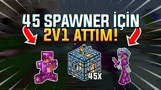 45 SPAWNER İÇİN 2 KİŞİ SALDIRDI!? - CraftRise Survival Ametist