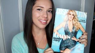 ASMR - Magazine Flip Through | Up Close Whispering & Hand Movements