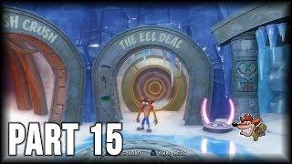 Crash Bandicoot 2 (N. Sane Trilogy) - 100% Walkthrough Part 15 – The Eel Deal (Green Gem/Clear Gem)