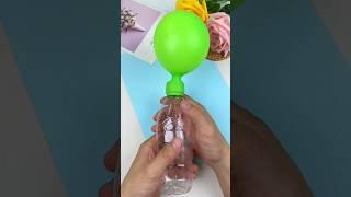 Title: DIY Balloon Pump Using a Water BottleHashtags: #ParentChildHandicraft #ChildHandicraft
