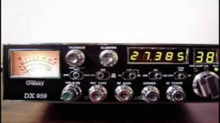 CB Radio Galaxy DX 959 & Texas RangerTR696FD-1 ( AM & SSB Audio Comparison )