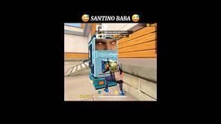 SANTINO BABA #ajjubhaiinmymatch #freefiregameplay #garenafreefire #ajjubhaiandsooneeta #comedyfilms