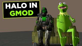 Exploring Halo Content in Garry's Mod