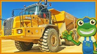 Dump Trucks For Children | Gecko's Real Vehicles