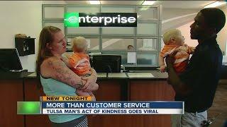 Tulsa Man's Act Of Kindness Goes Viral