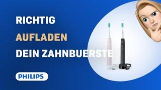 Philips Sonicare 3100 richtig aufladen - So geht's!