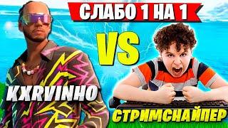 ВОЛОДЯ KXRVINHO ЛЮТУЕТ ПРОТИВ СТРИМСНАЙПЕРОВ В ФОРТНАЙТ. FORTNITE GAMEPLAY 5 ГЛАВА