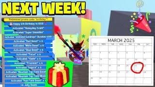 NEXT WEEK! (Bee Swarm Simulator)