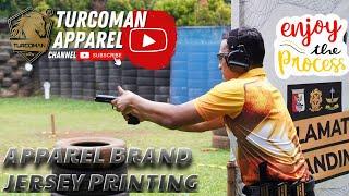 menembak/shooter ipsc dengan jersey turcoman apparel