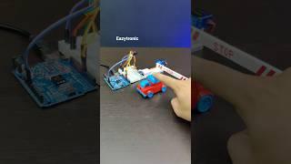 Automatic Toll Gate using IR Sensor & Arduino Uno #irsensor #arduinoprojects #tollgate #eazytronic