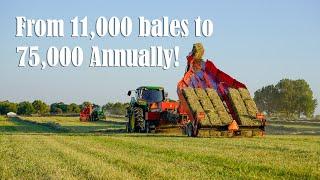 From 11,000 bales to 75,000 Bales a YEAR with the Norden System!