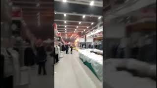 Пожар в ТЦ Красные холмы