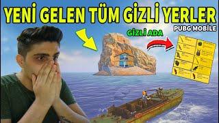 YENİ GELEN TÜM GİZLİ YERLER - PUBG Mobile 1.9 Güncellemesi