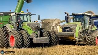 Die größten Fendt Traktoren! Fendt 1050 Vario + Doppelreifen & Fendt 1167 auf breiter Kette. SOUND