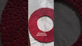 Making a mosaic heart mirror #diy