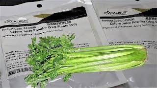 Salt, Cures, and Vegetable Powders---Part 3: Celery Juice Powder