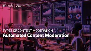 Types of Content Moderation - Automated Moderation