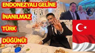 ENDONEZYALI GELİNE KAYSERİ`DE İNANILMAZ TÜRK  DÜĞÜNÜ!#endonezya #nikah