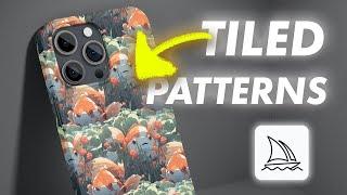 Easiest Way To Create Tiled Patterns In Midjourney - Without Photoshop