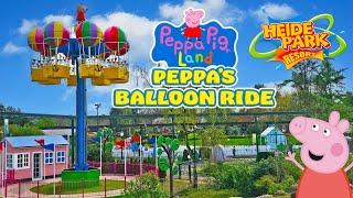 Peppa's Balloon Ride at Peppa Pig Land Heide Park (April 2024) [4K]